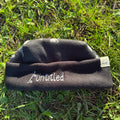 Black Skulls Cuff Beanie